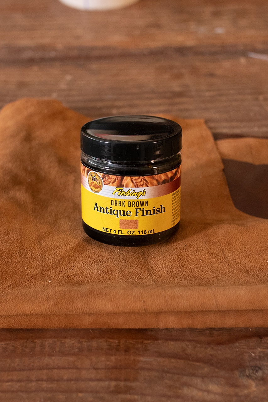 How to Apply The (Fiebing's) Leather Antique Finish